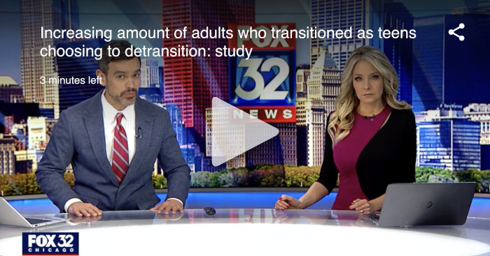 Increasing amount of adults who transitioned as teens choosing to detransition: study